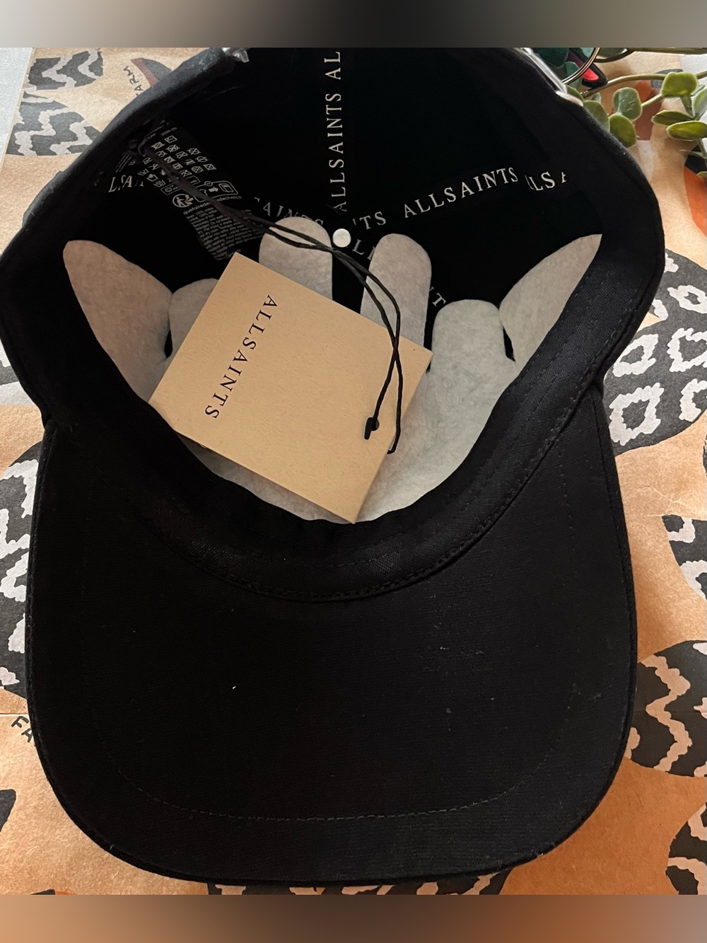 ALLSAINTS Embroidered Logo Baseball Cap - Picture 9 of 10
